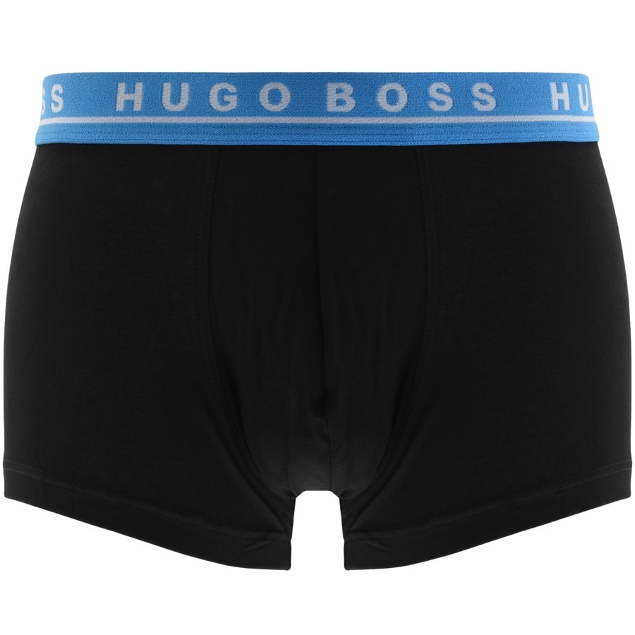 Alternative Image for ProductBOSS Underwear Triple Pack Boxer Trunks Black2